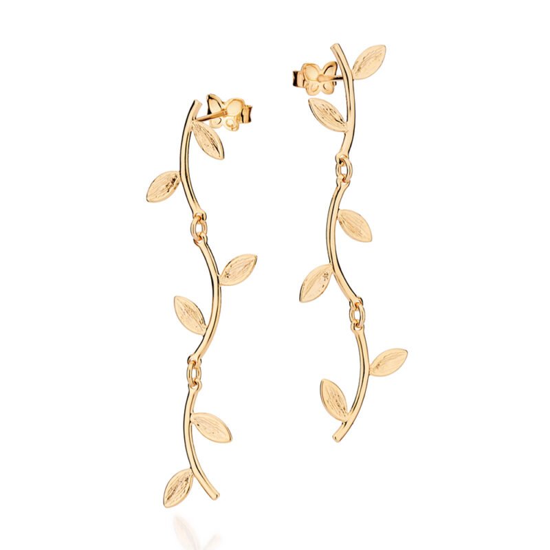 Brinco galhos com folhas 522763