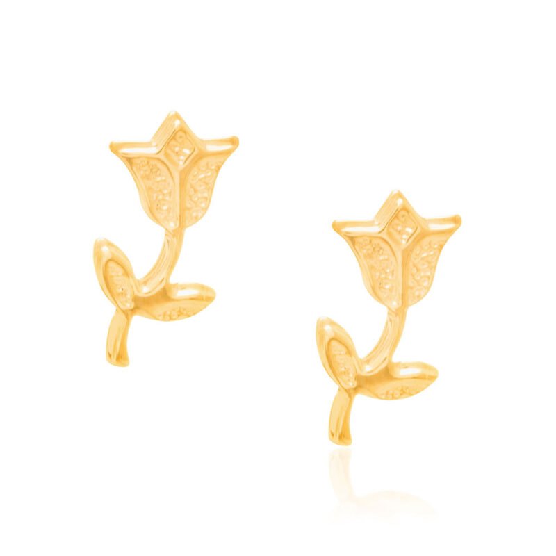 Brinco flor tulipa 523106