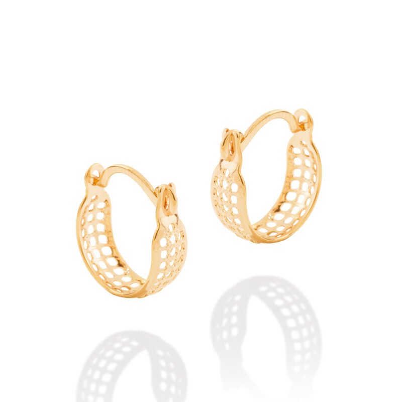 Brinco argola vazado 523179