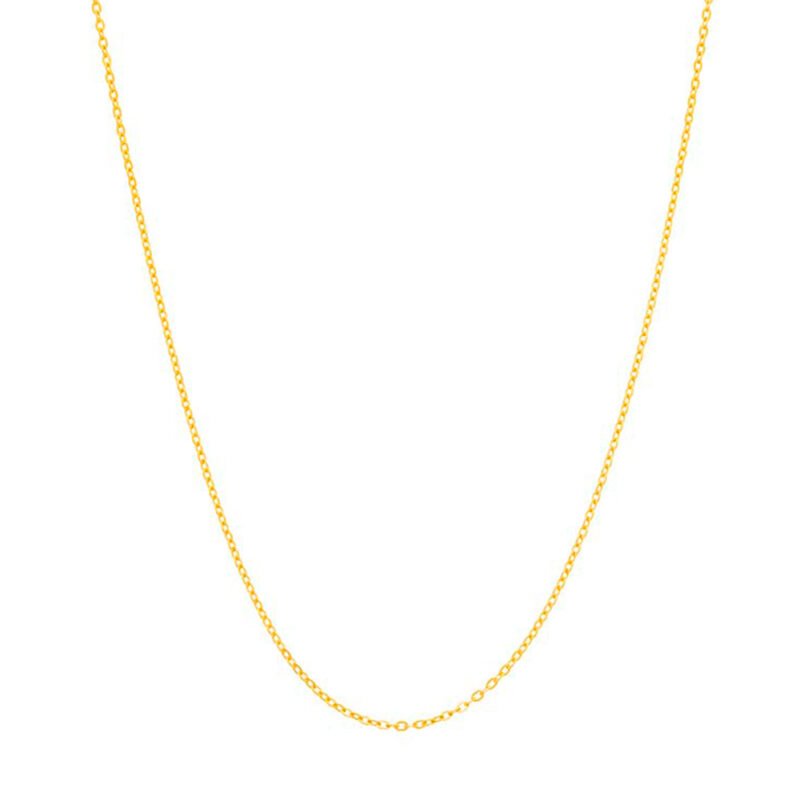 Gargantilha banhada a ouro 18k 530308