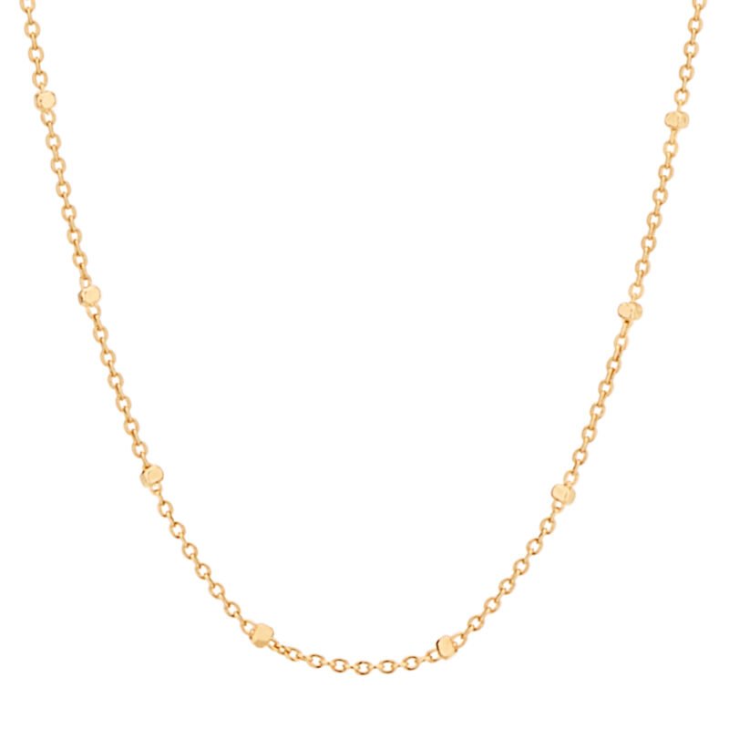 Gargantilha banhada a ouro 18k 531967