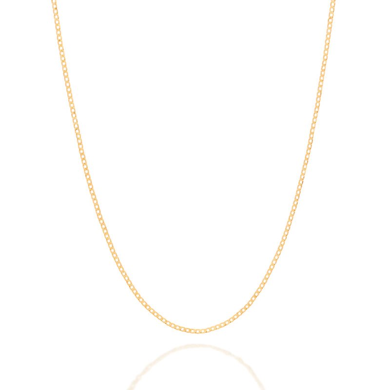 Gargantilha banhada a ouro 18k 532134