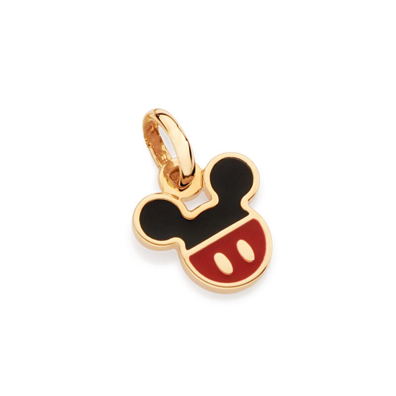 Pingente bermuda do mickey com aplicação de resina 542743