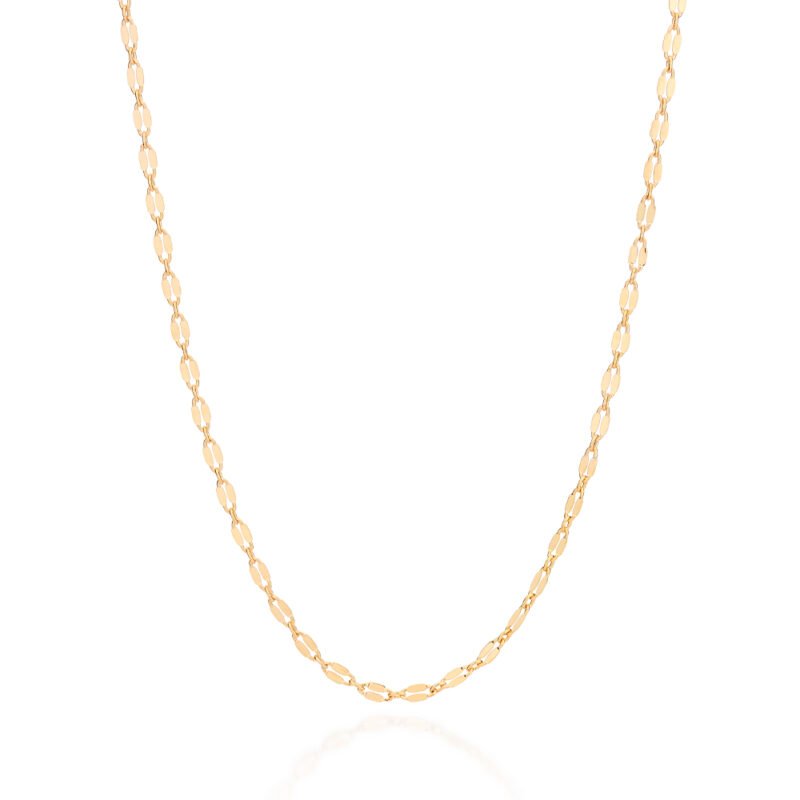 Gargantilha banhada a ouro 18k 532505