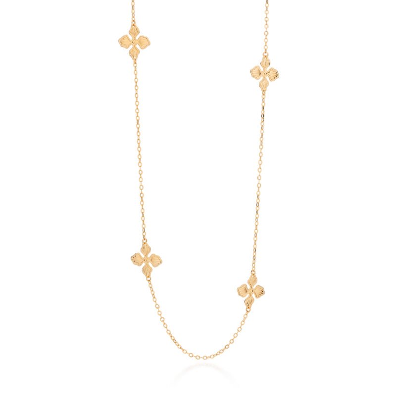 Gargantilha flores 532594