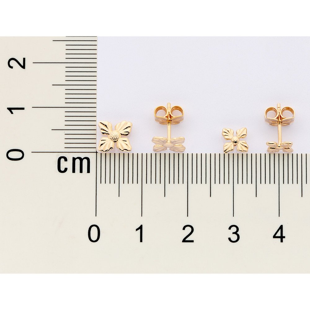 Kit brinco flor 527336 - Imagem 3
