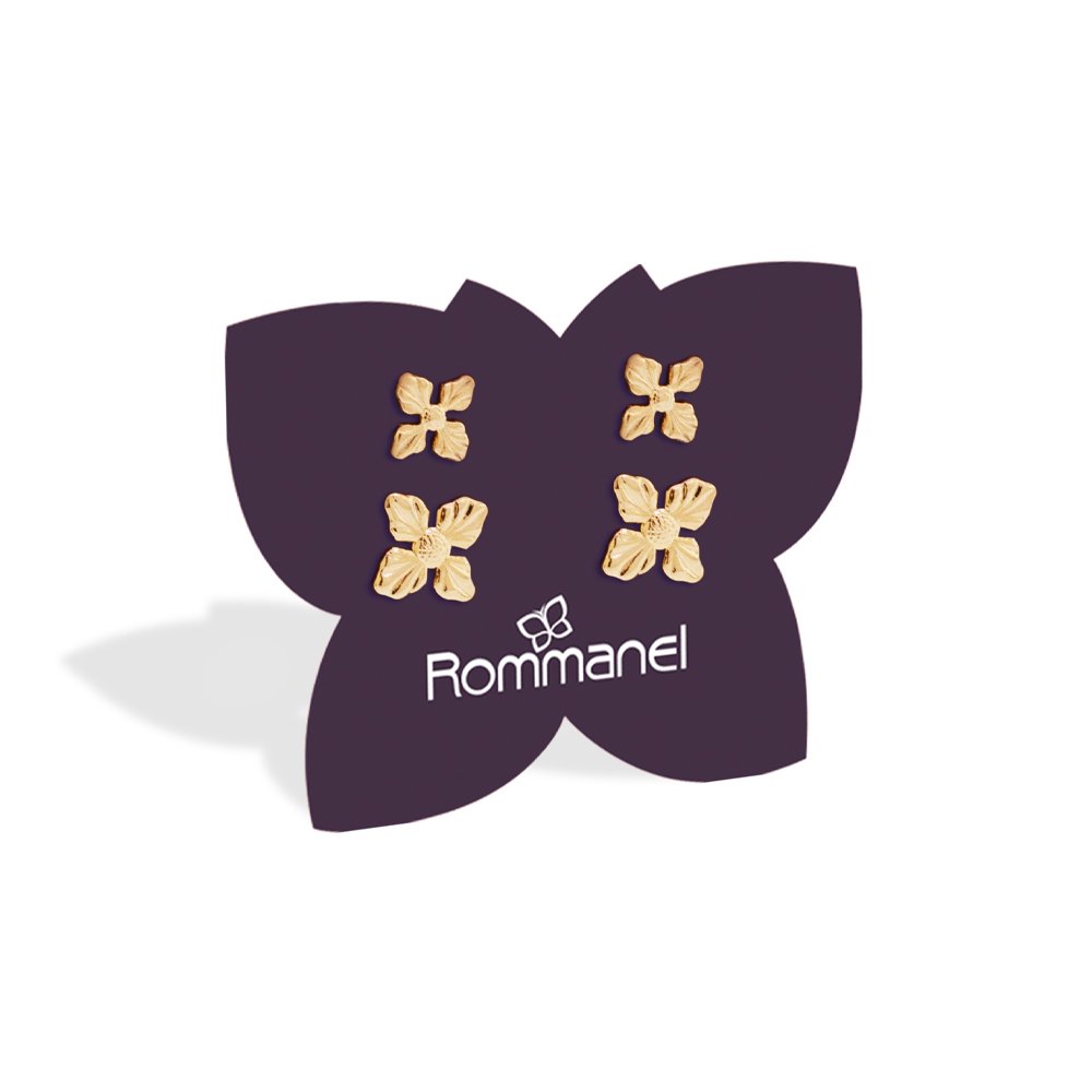 Kit brinco flor 527336 - Imagem 5